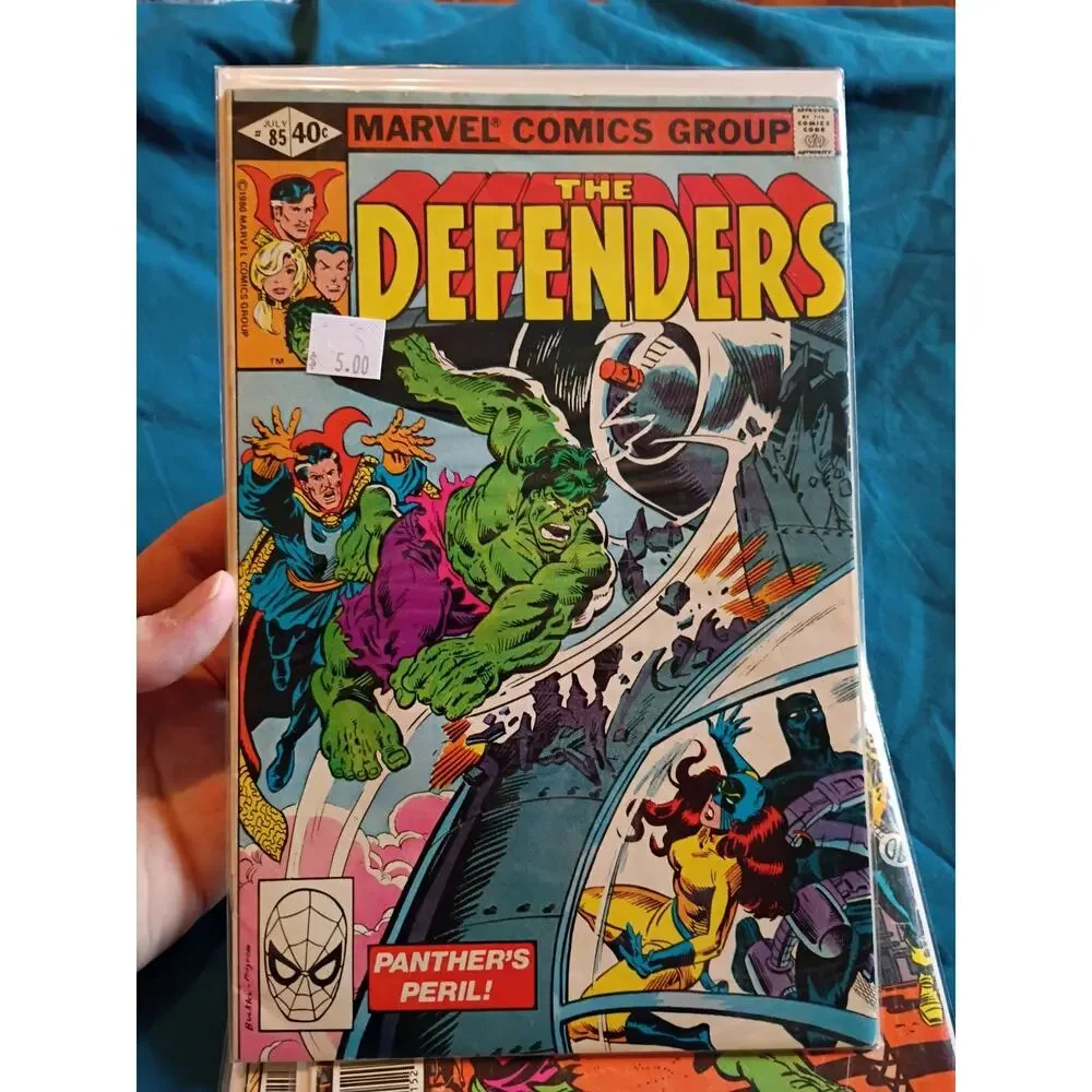 The Defenders Lot Of 5 #5,39,45,85,114 Low To Mid Grade Marvel Hulk Dr Strange